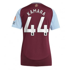 Billiga Aston Villa Boubacar Kamara #44 Hemmatröja Dam 2024-25 Kortärmad